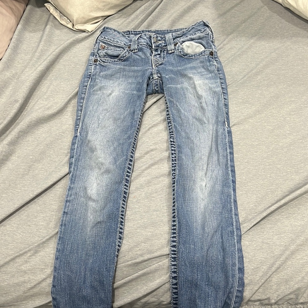 Low Rise True Religion jeans